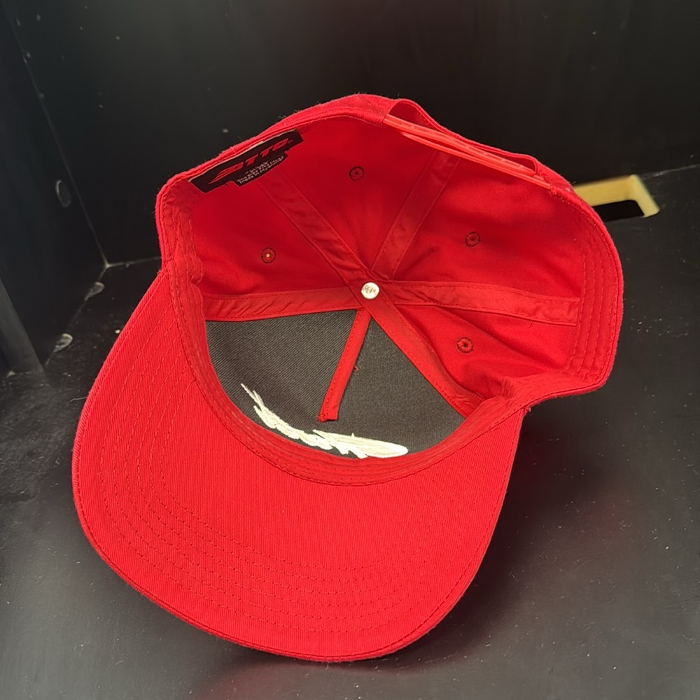 Ghost Otto red SnapBack hat - Picture 3 of 4